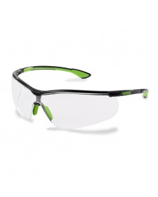 Schutzbrille Uvex sportstyle schwarz-lime