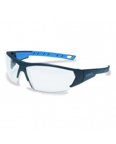 Schutzbrille Uvex i-works anthrazit-blau